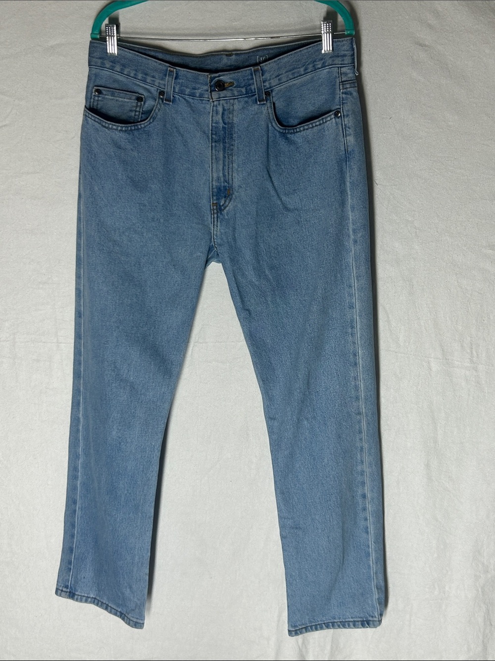 George Men's Medium Blue Straight Jeans